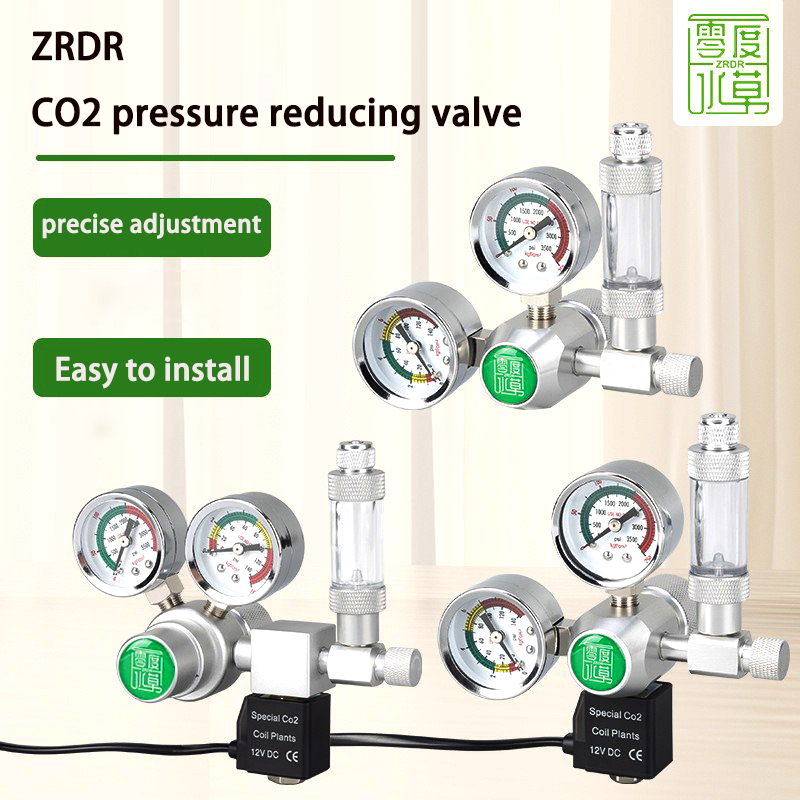 Glass Co2 Drop Checker - DIY Aquarium CO2 Regulator Magnetic Solenoid
