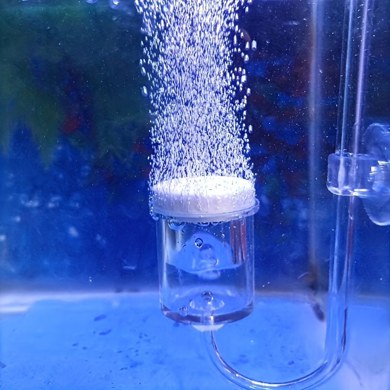 Glass Co2 Drop Checker - Aquarium Glass CO2 Atomizer Diffuser Bubble