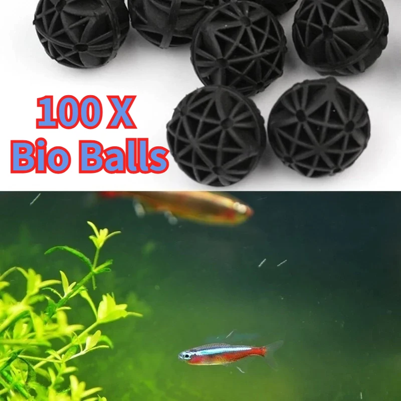 Planted Aquarium Products - 50/100Pcs Home Aquarium Pond Bio Balls