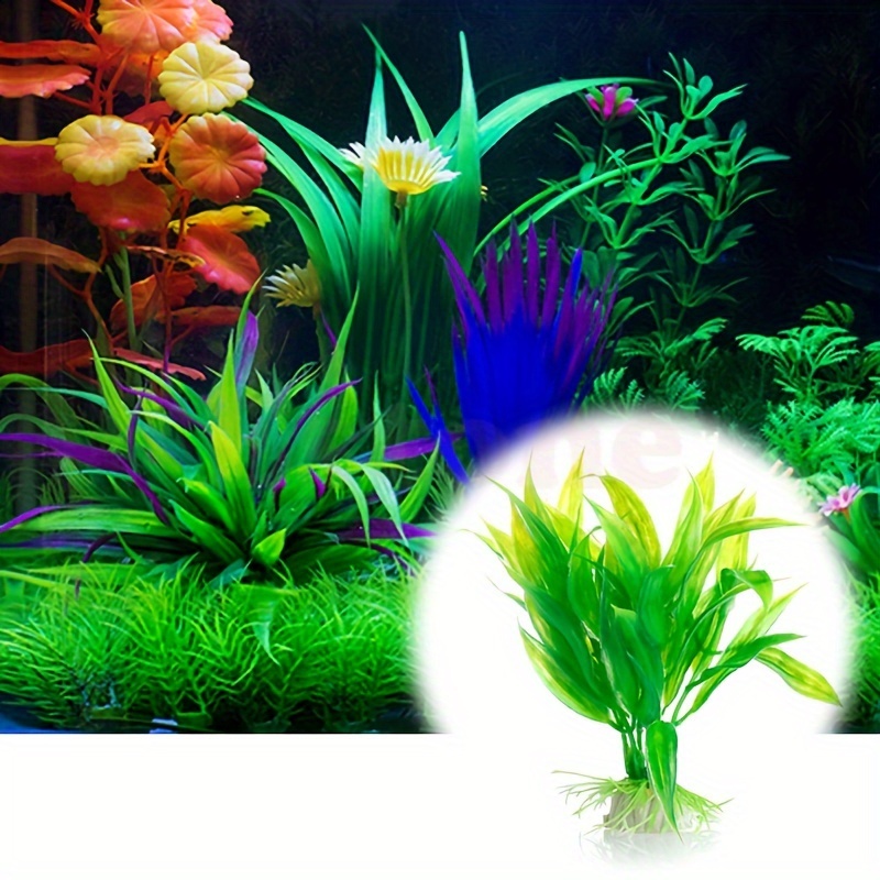 Non Planted Aquarium Fish - 10pcs Artificial Aquatic Plants Realistic Underwater