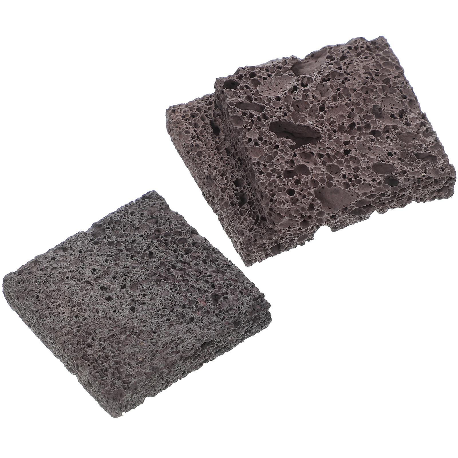 Planted Aquarium With Rocks - 3Pcs Volcanic Rock Aquascaping Pieces for