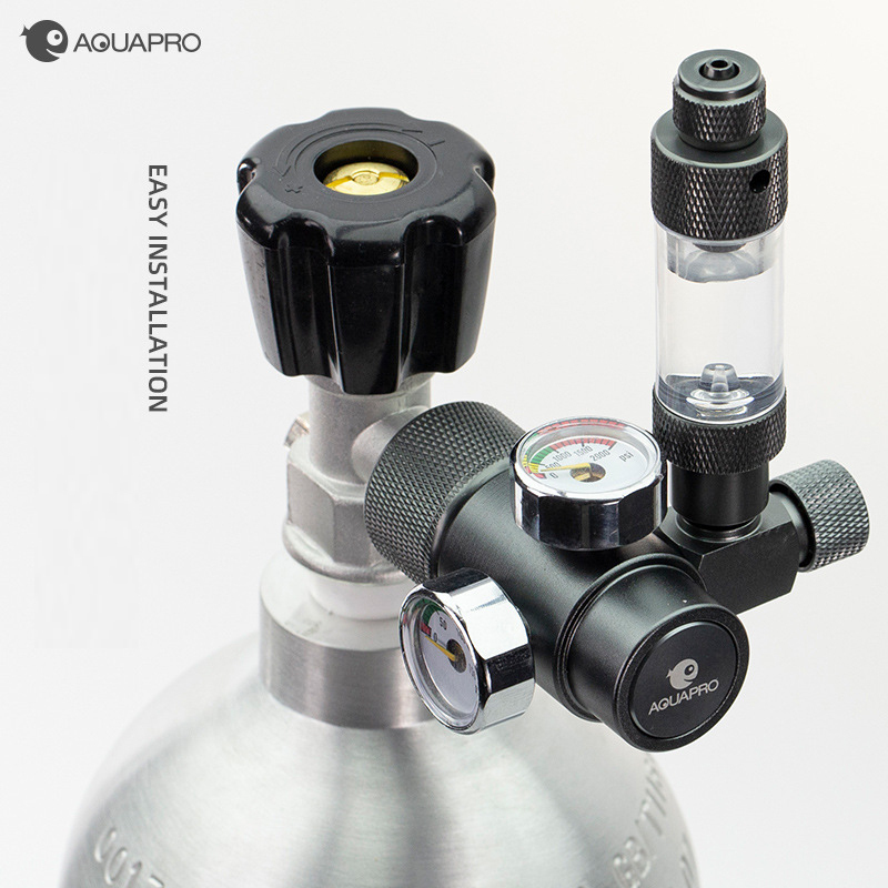 Aquarium Co2 Regulator Mini Sy - Glass Co2 Drop Checker recension och pris