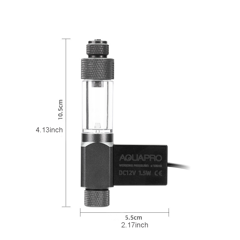 Aquarium Co2 Regulator Mini Sy - Glass Co2 Drop Checker recension och pris