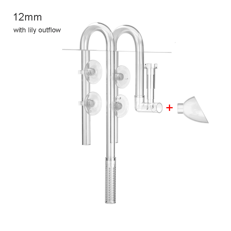 AQUAPRO Plastic Inflow Outflow - Glass Co2 Drop Checker recension och pris