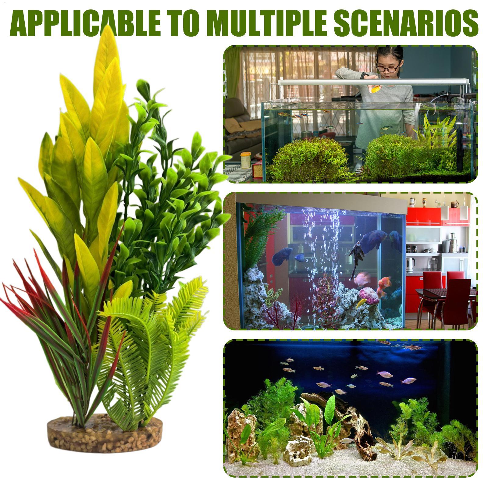 Artificial Aquarium Plants Fis - Planted Aquarium For Beginners recension och pris