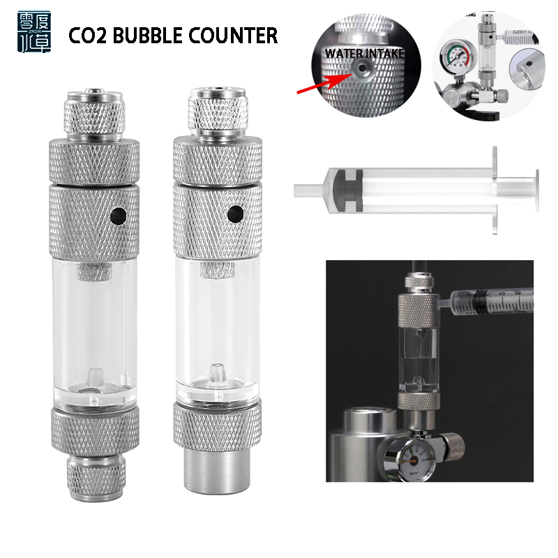 Aquarium CO2 Bubble Meter Wate - Glass Co2 Drop Checker recension och pris