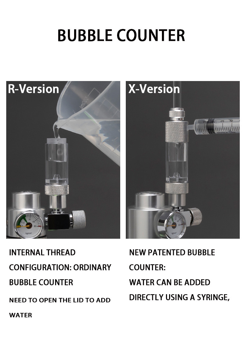 Aquarium CO2 Bubble Meter Wate - Glass Co2 Drop Checker recension och pris