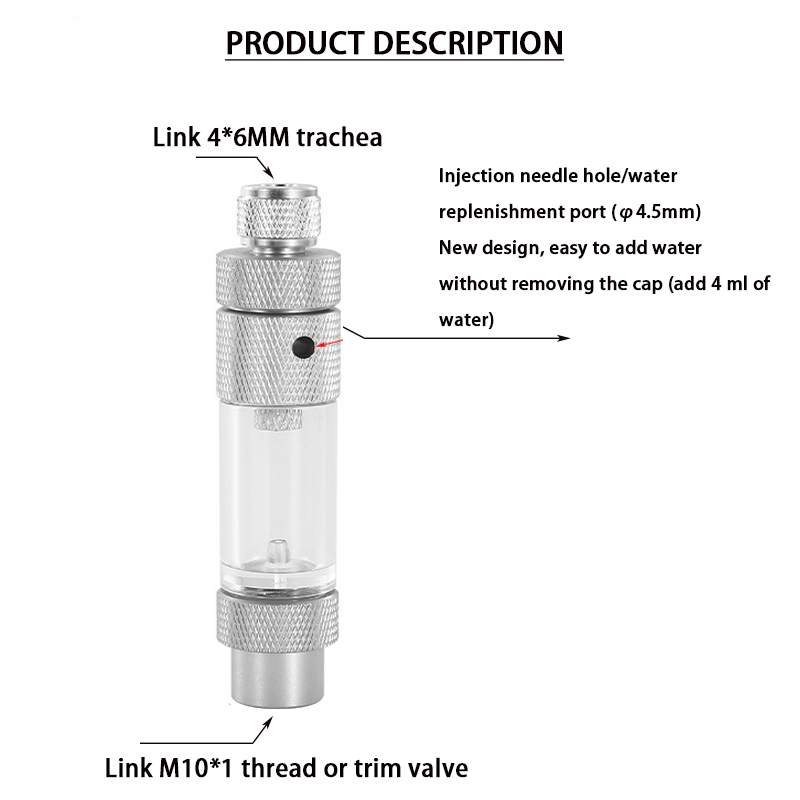 Aquarium CO2 Bubble Meter Wate - Glass Co2 Drop Checker recension och pris
