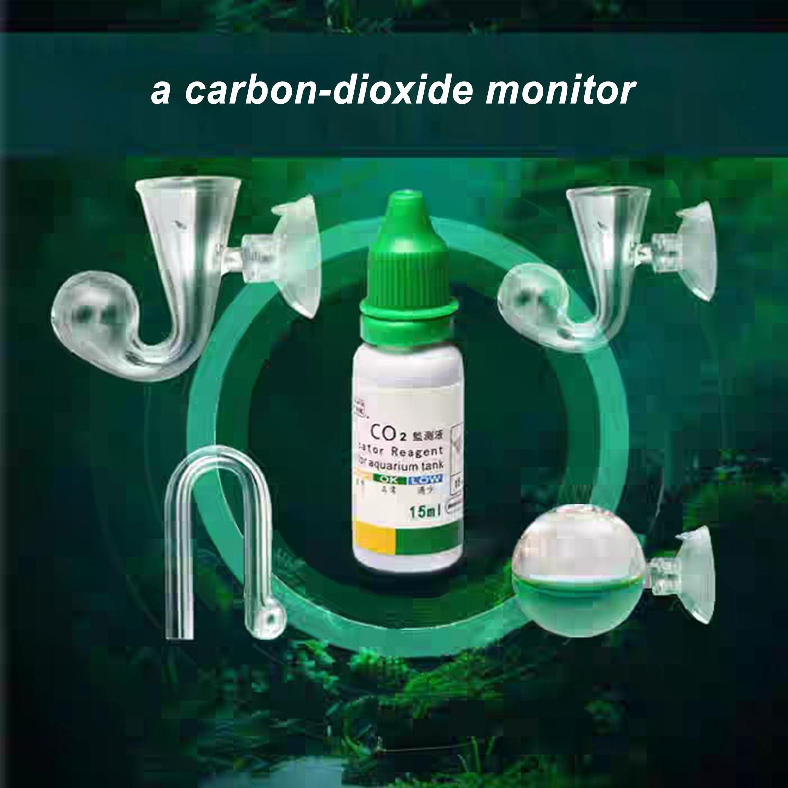 Aquarium CO2 Indicator Solutio - Glass Co2 Drop Checker recension och pris