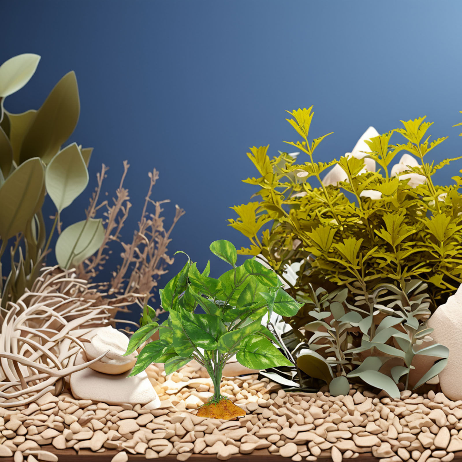 Safe Non-Toxic Realistic Artif - Non Planted Aquarium Fish recension och pris