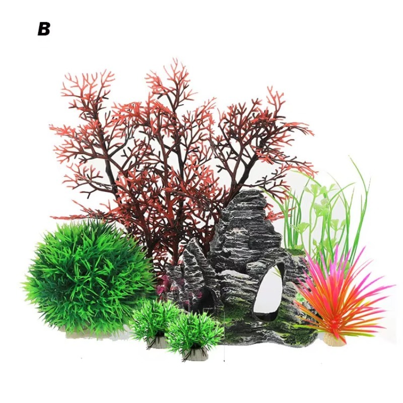 10pcs Hot Selling New Arrival  - Planted Aquarium With Rocks recension och pris