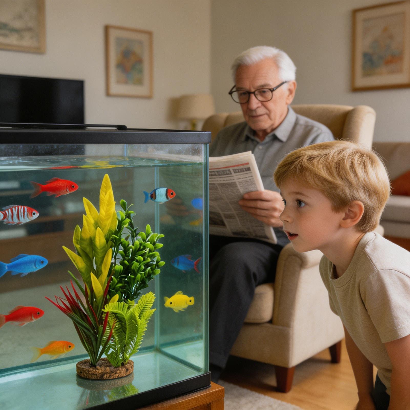 Artificial Plants For Aquarium - Planted Aquarium For Beginners recension och pris