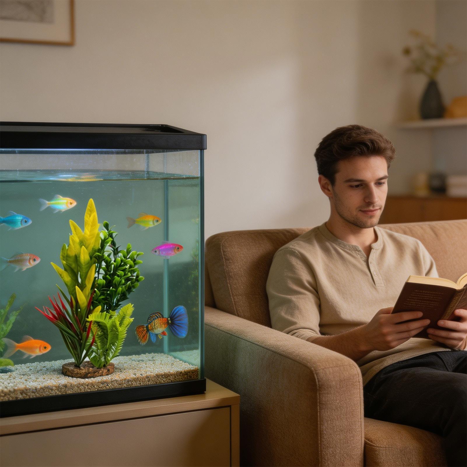 Artificial Plants For Aquarium - Planted Aquarium For Beginners recension och pris