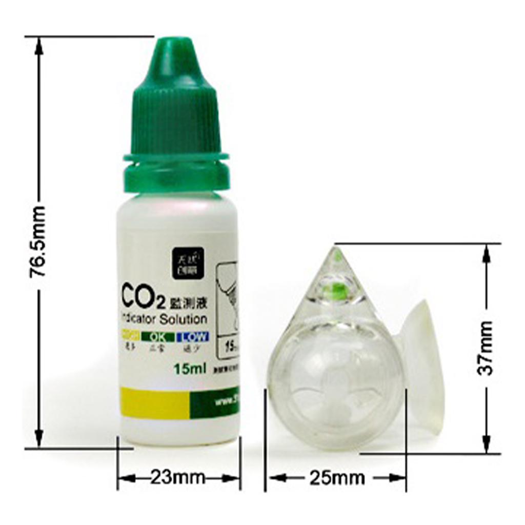 CO2 Drop Checker Aquarium Moni - Glass Co2 Drop Checker recension och pris