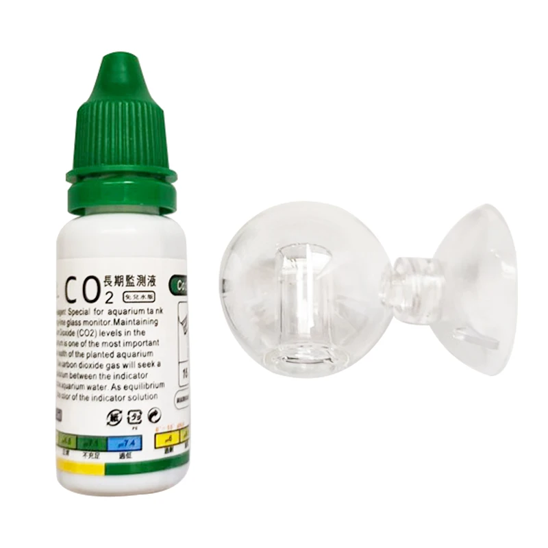 Aquarium CO2 Indicator DIY Fis - Glass Co2 Drop Checker recension och pris