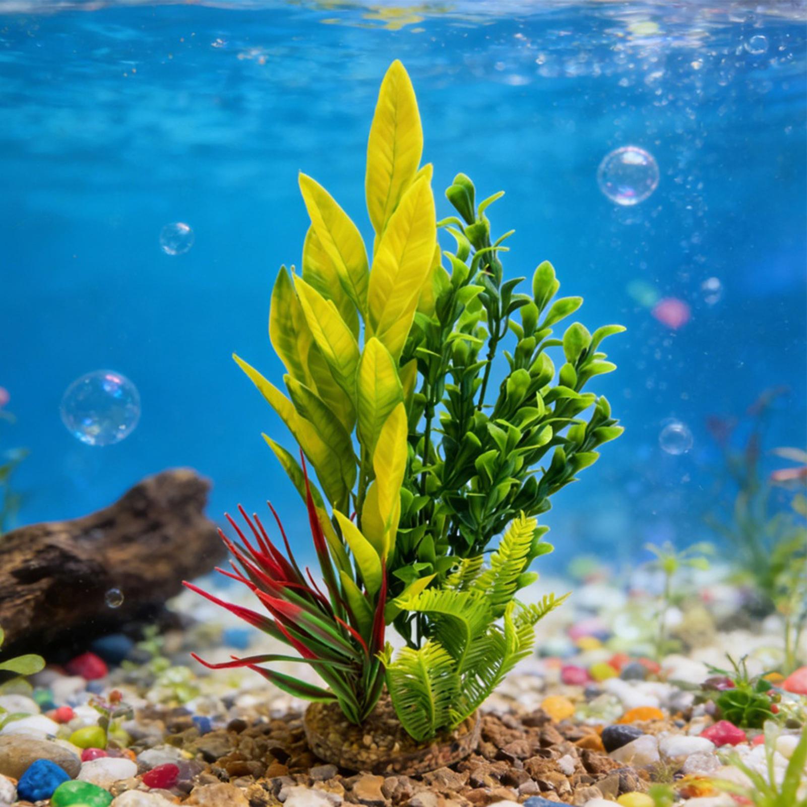 Aquarium Plants Artificial Shr - Planted Aquarium For Beginners recension och pris