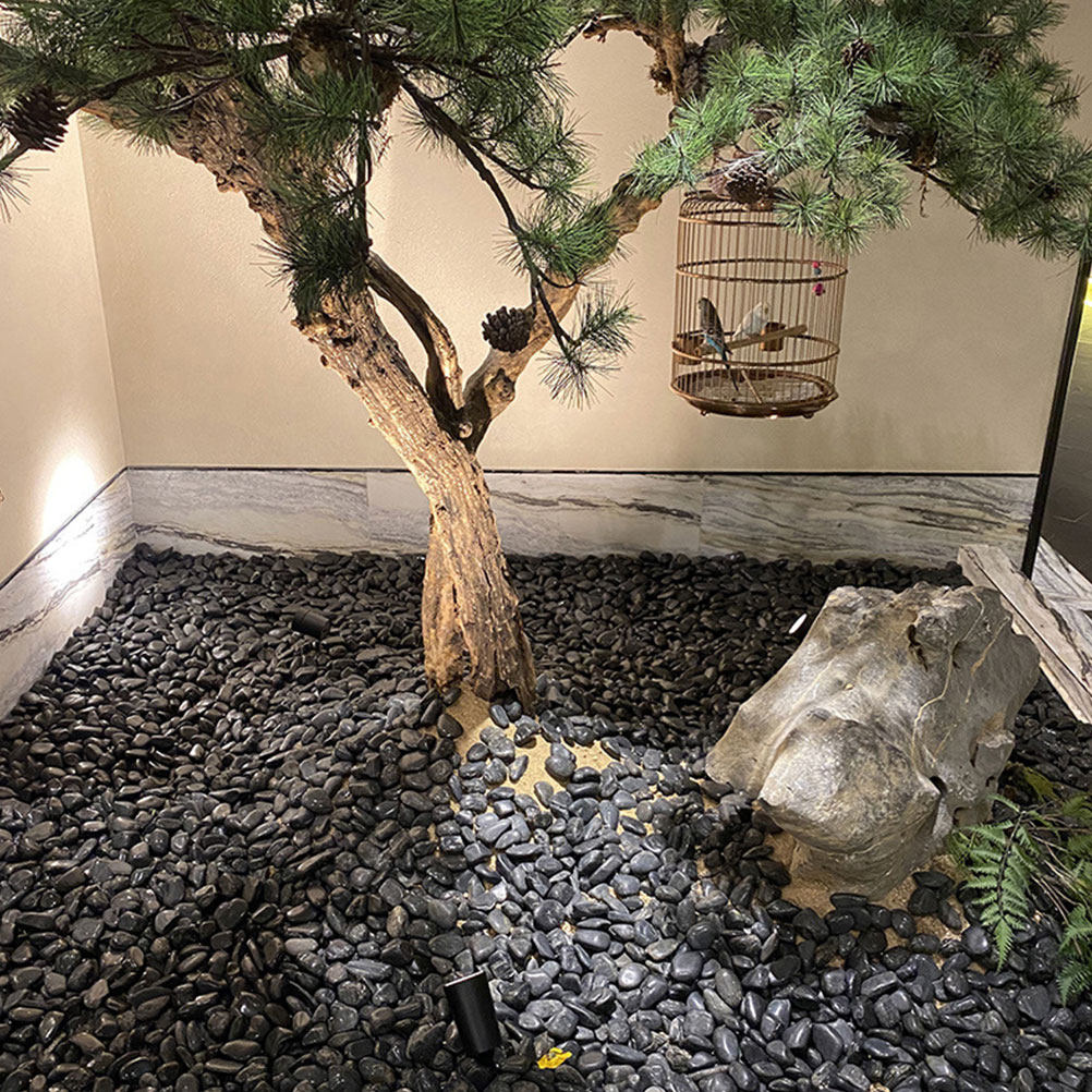 1Set Aquarium Pebbles Natural  - Planted Aquarium With Rocks recension och pris
