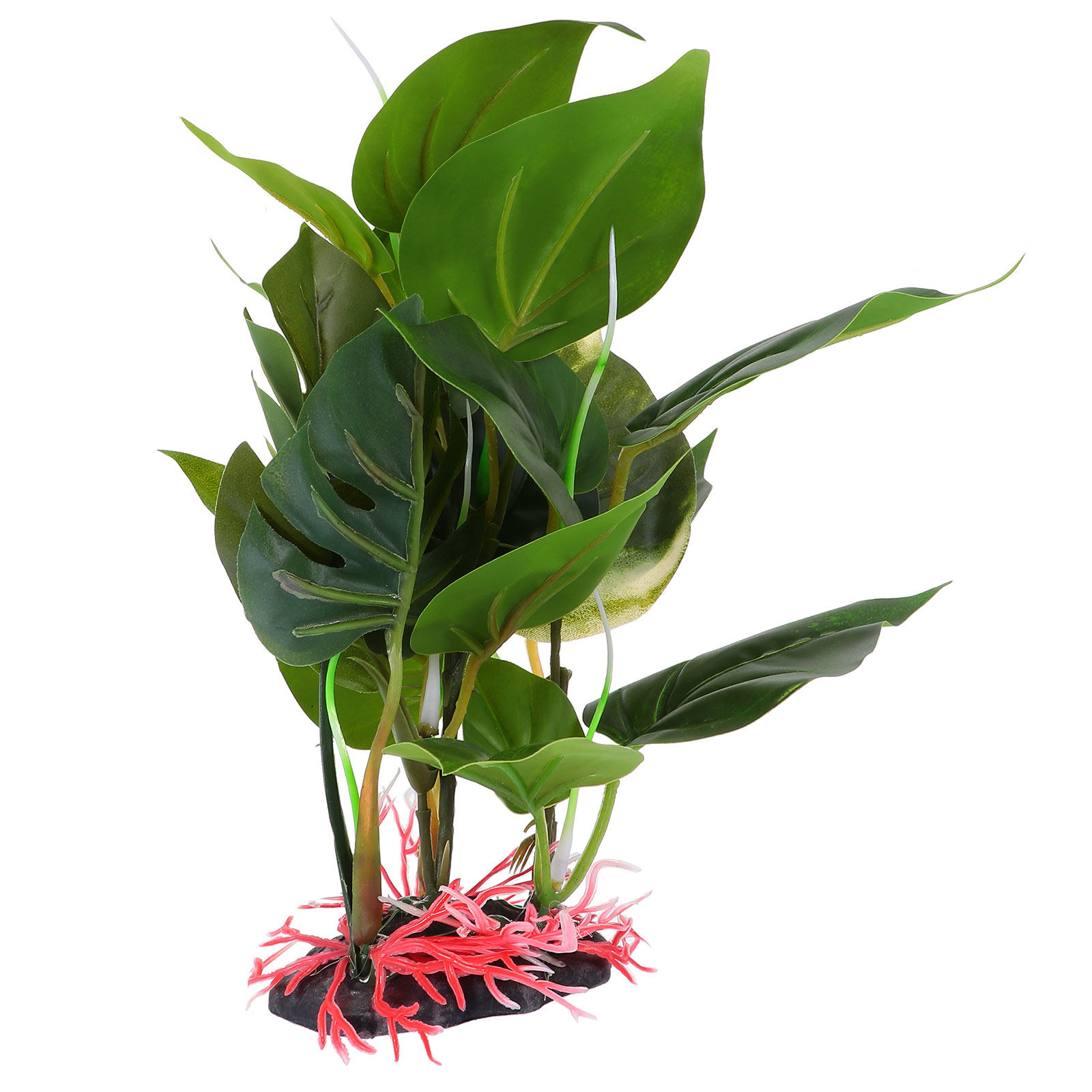 Lifelike Artificial Green Plan - Non Planted Aquarium Fish recension och pris