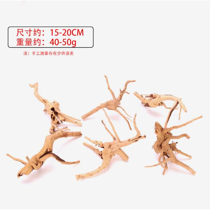 4PCS Natural Wooden Fish Tank  - Aquarium Plant Root Tabs recension och pris