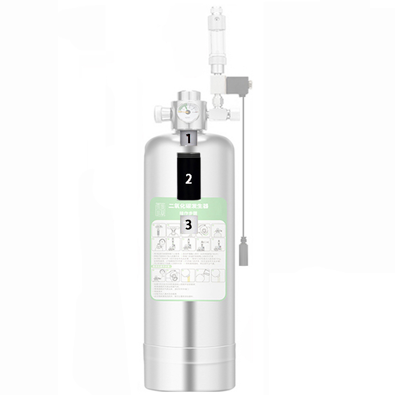 ZRDR Aquarium CO2 Generator Fi - Glass Co2 Drop Checker recension och pris
