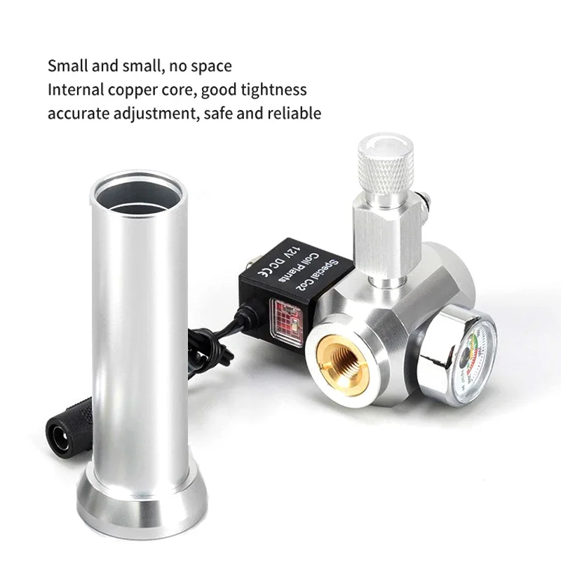 Aquarium CO2 Regulator Solenoi - Glass Co2 Drop Checker recension och pris