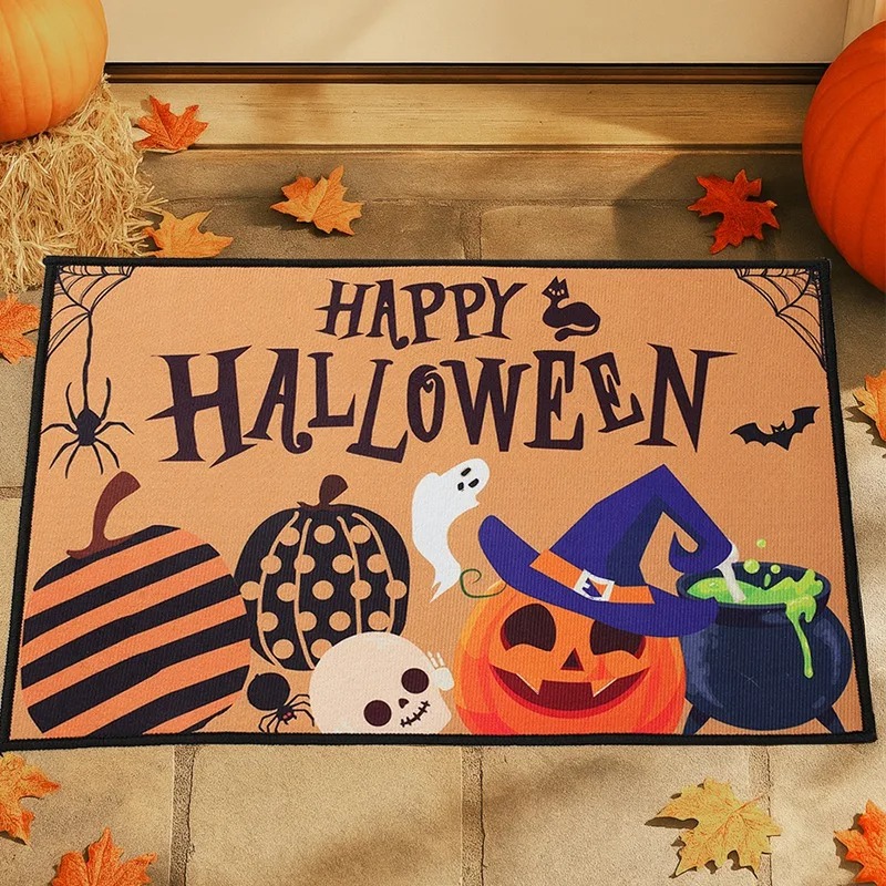 Halloween Pumpkin Doormat Hall - Aquarium Zombie recension och pris