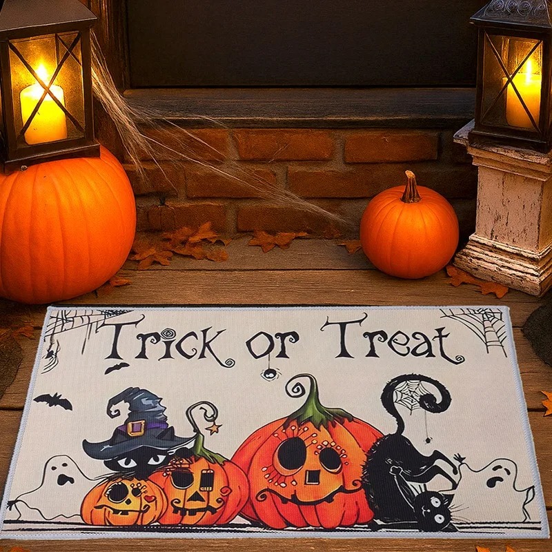 Halloween Pumpkin Doormat Hall - Aquarium Zombie recension och pris