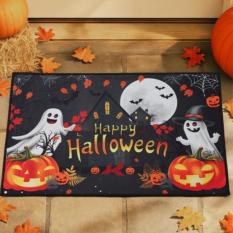 Halloween Pumpkin Doormat Hall - Aquarium Zombie recension och pris