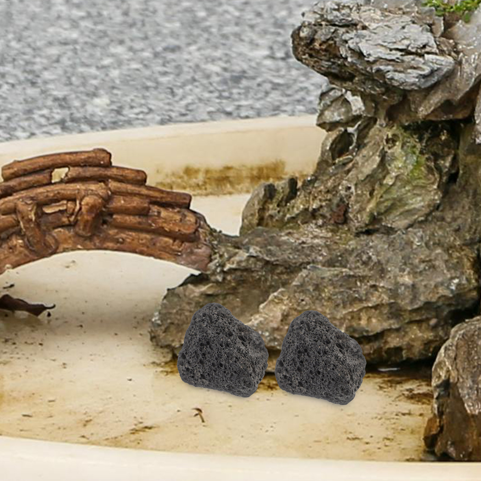 1 Bag Natural Volcanic Stone D - Planted Aquarium With Rocks recension och pris