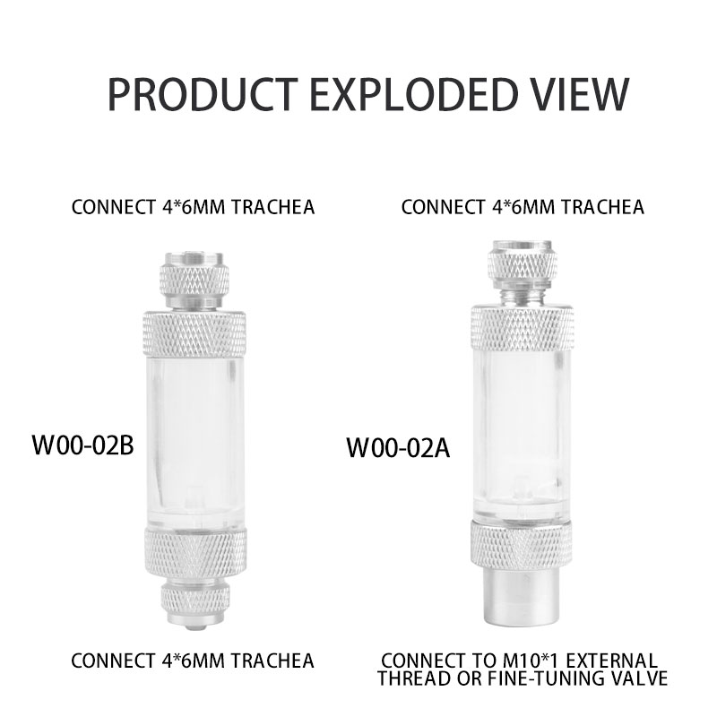 ZRDR Aquarium Check Valve-Regu - Glass Co2 Drop Checker recension och pris