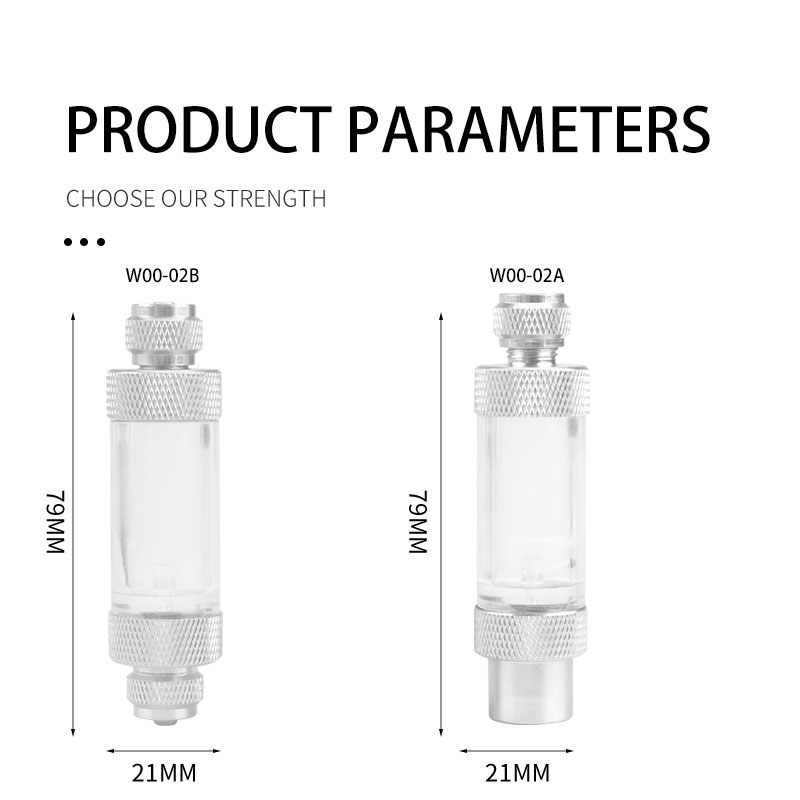 ZRDR Aquarium Check Valve-Regu - Glass Co2 Drop Checker recension och pris