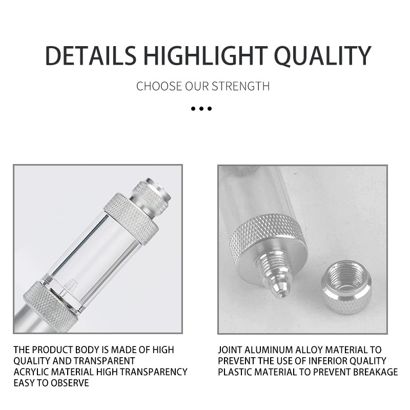 ZRDR Aquarium Check Valve-Regu - Glass Co2 Drop Checker recension och pris