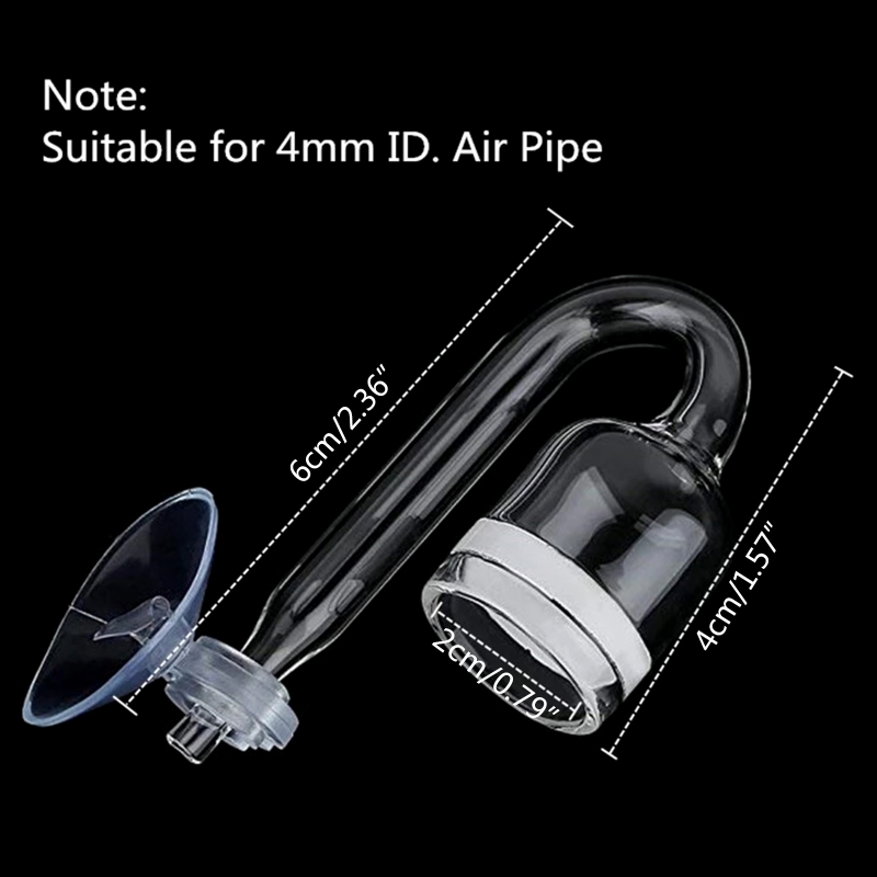 4pcs Set DIY CO2 Diffuser For  - Glass Co2 Drop Checker recension och pris