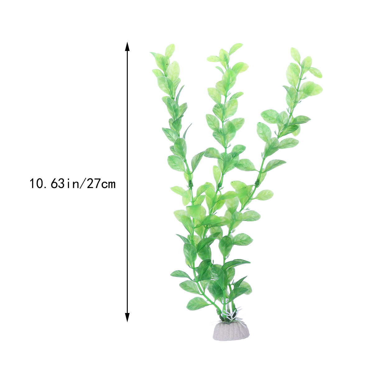 3Pcs Fish Tank Artificial Gree - Non Planted Aquarium Fish recension och pris